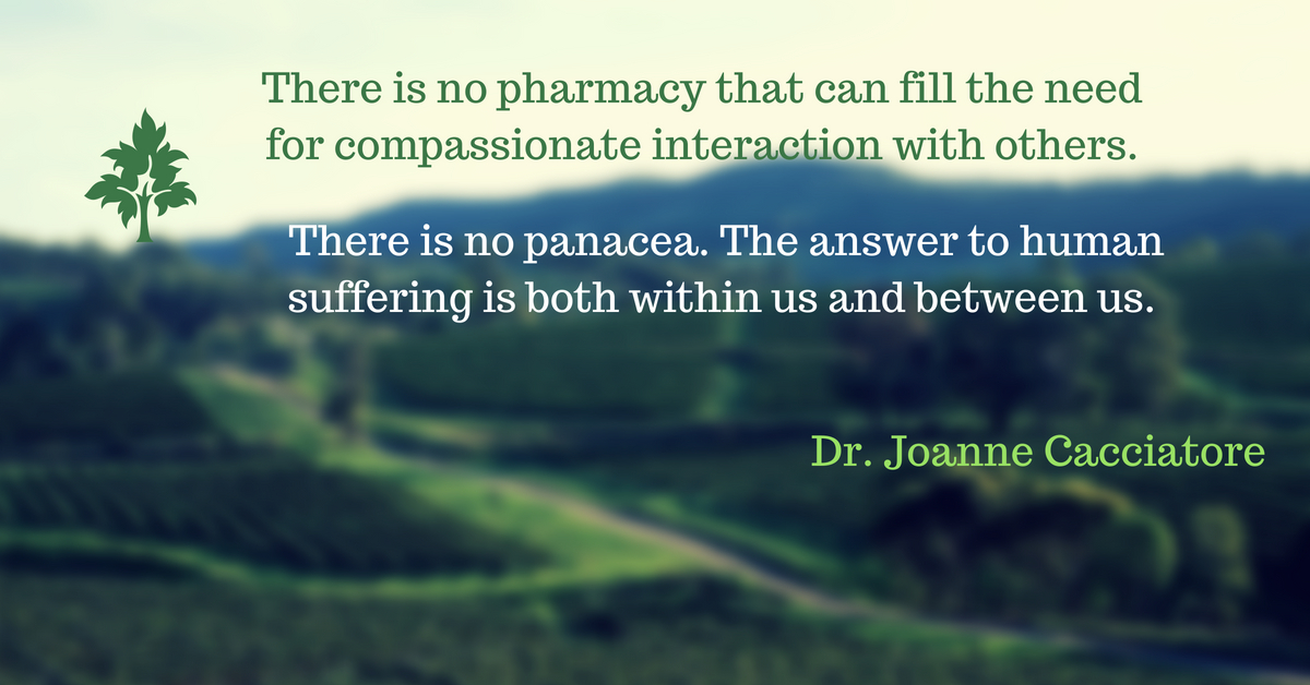 There is simply no pill that can replace human connection