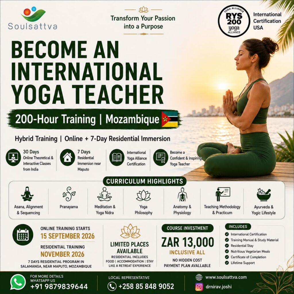 yoga teacher training mozambique